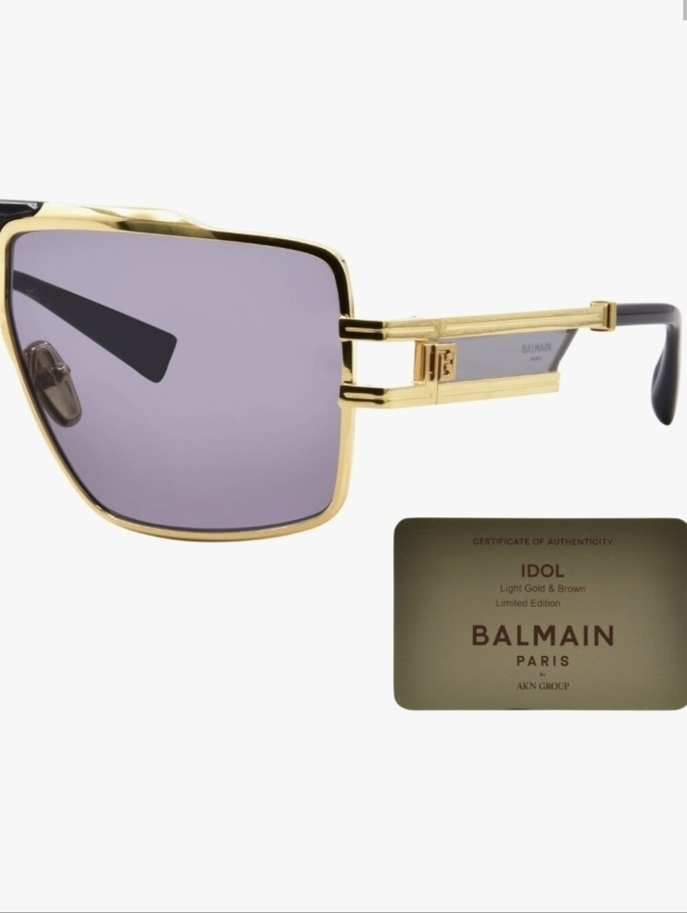 Balmain Limited Edition Idol BPS-201 Sunglasses Pilot